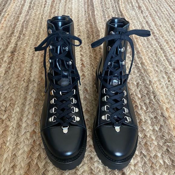 ALL SAINTS  Franka Leather Boots Sz 39 - Picture 2 of 8